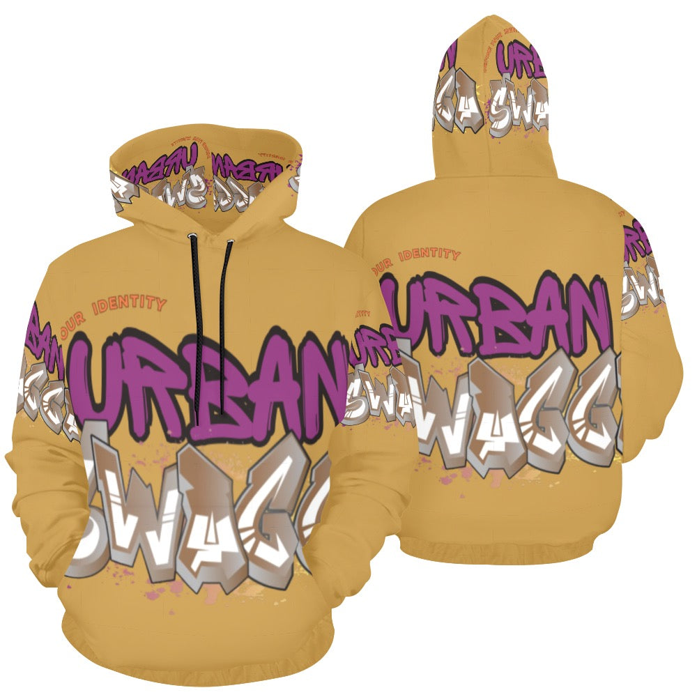Urban SWAGGA All Over Print Hoodie for Men (USA Size) (Model H13)
