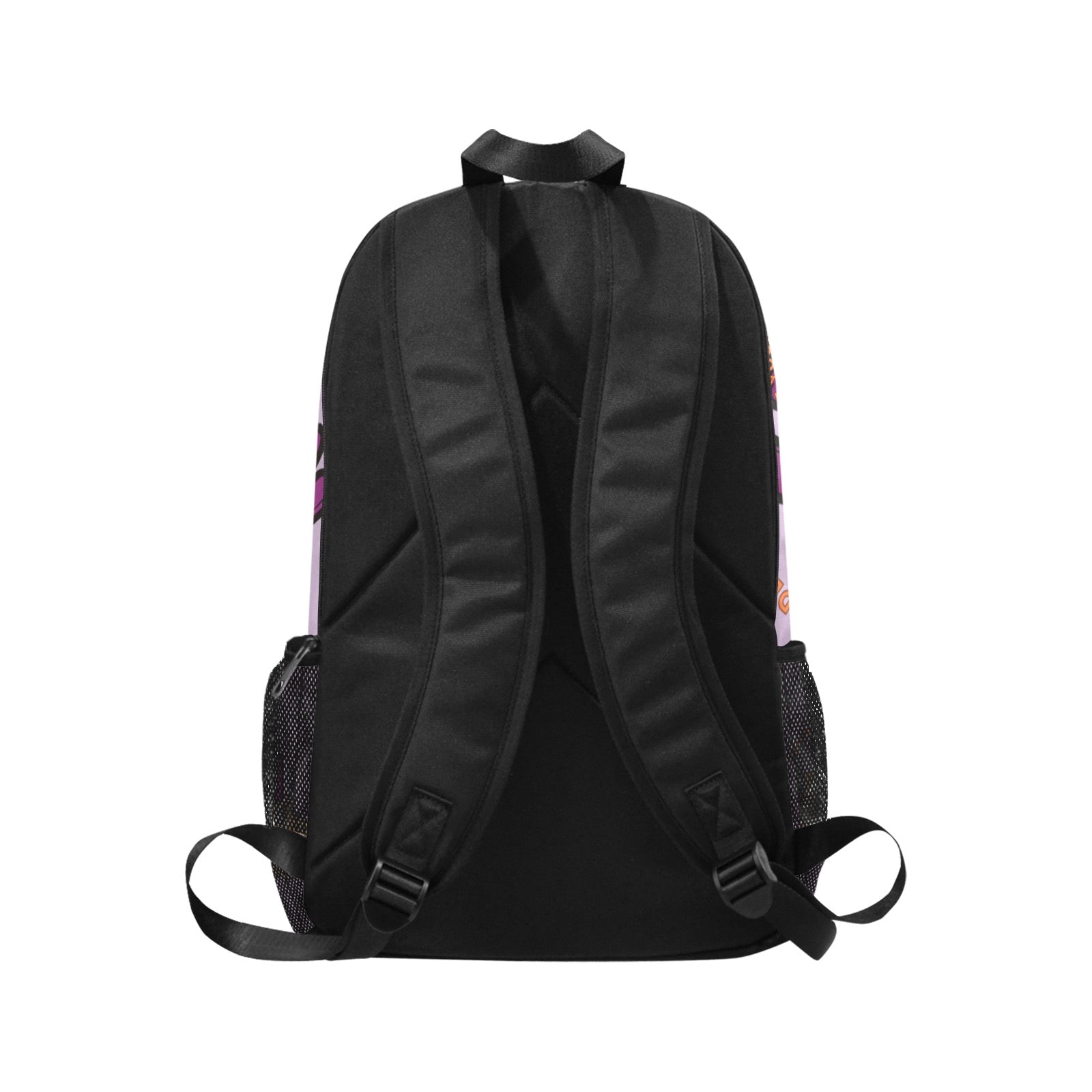 Urban SWAGGA U Fabric Backpack with Side Mesh Pockets (Model 1659)