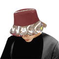 Final SWAGGA LOGO BURG TOP All Over Print Bucket Hat for Men